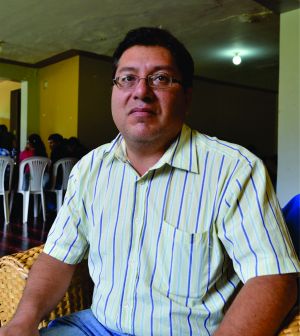 Eduardo Castro. Ing. zootecnista con especialidad den medio ambiente del Instituto de Montaña