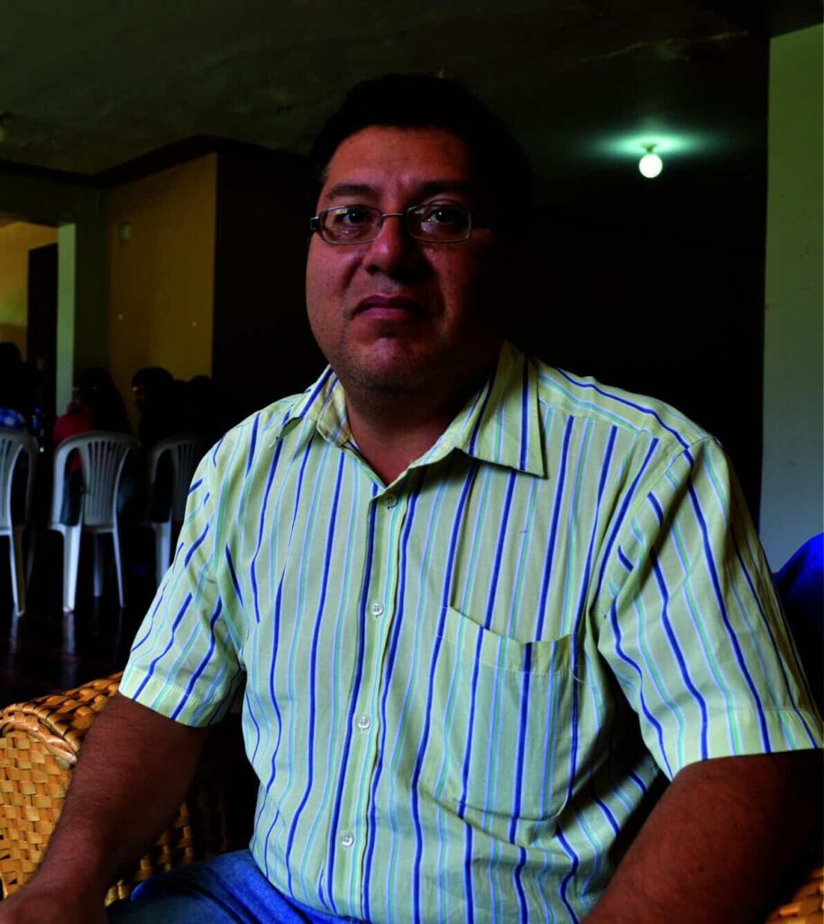 Eduardo Castro. Ing. zootecnista con especialidad den medio ambiente del Instituto de Montaña