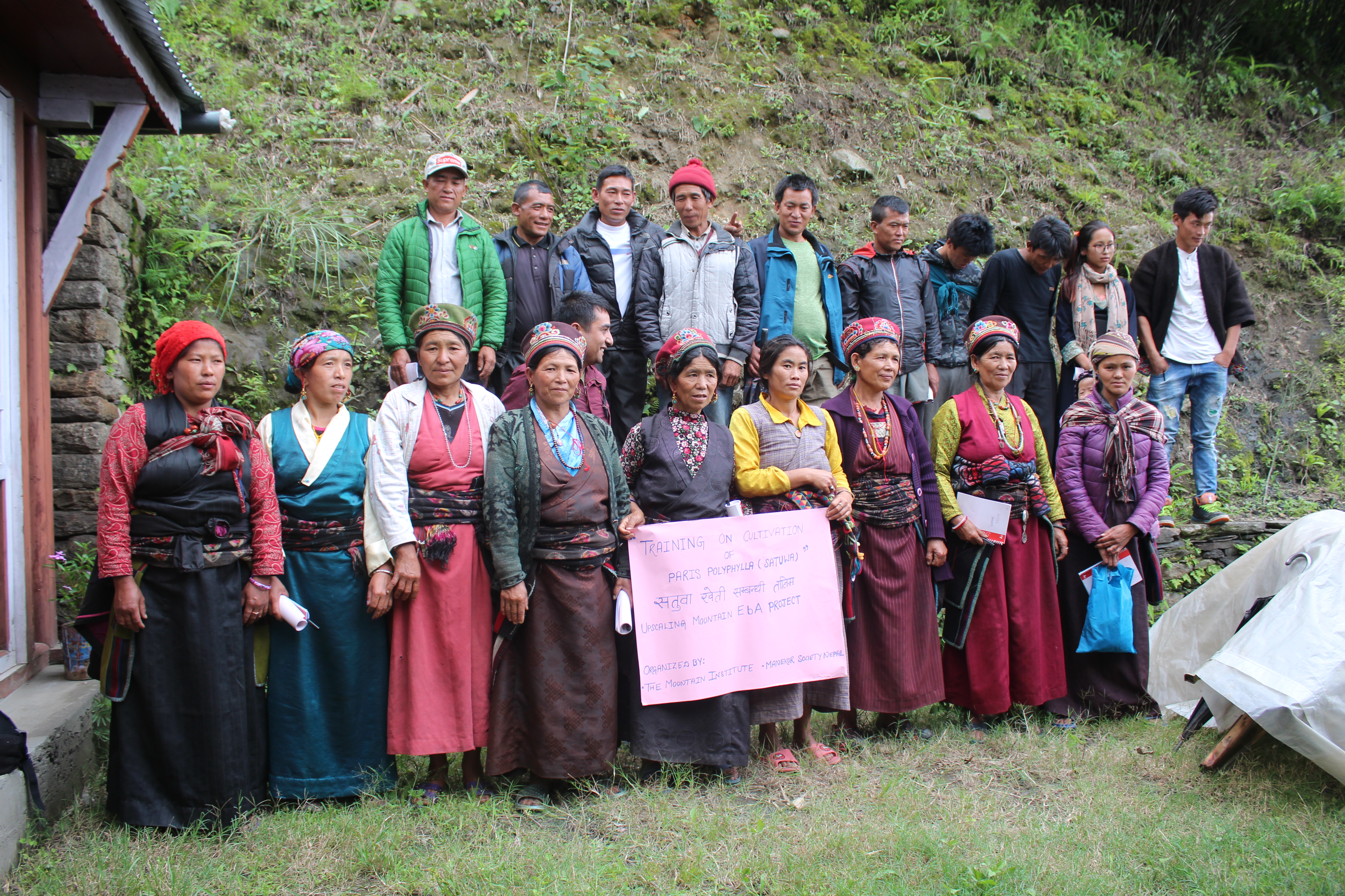 Satuwa Training, participants from Gongang Village