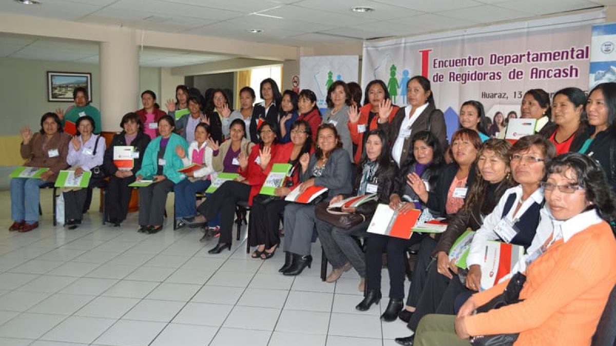 Regidoras en el I Encuentro 2015
