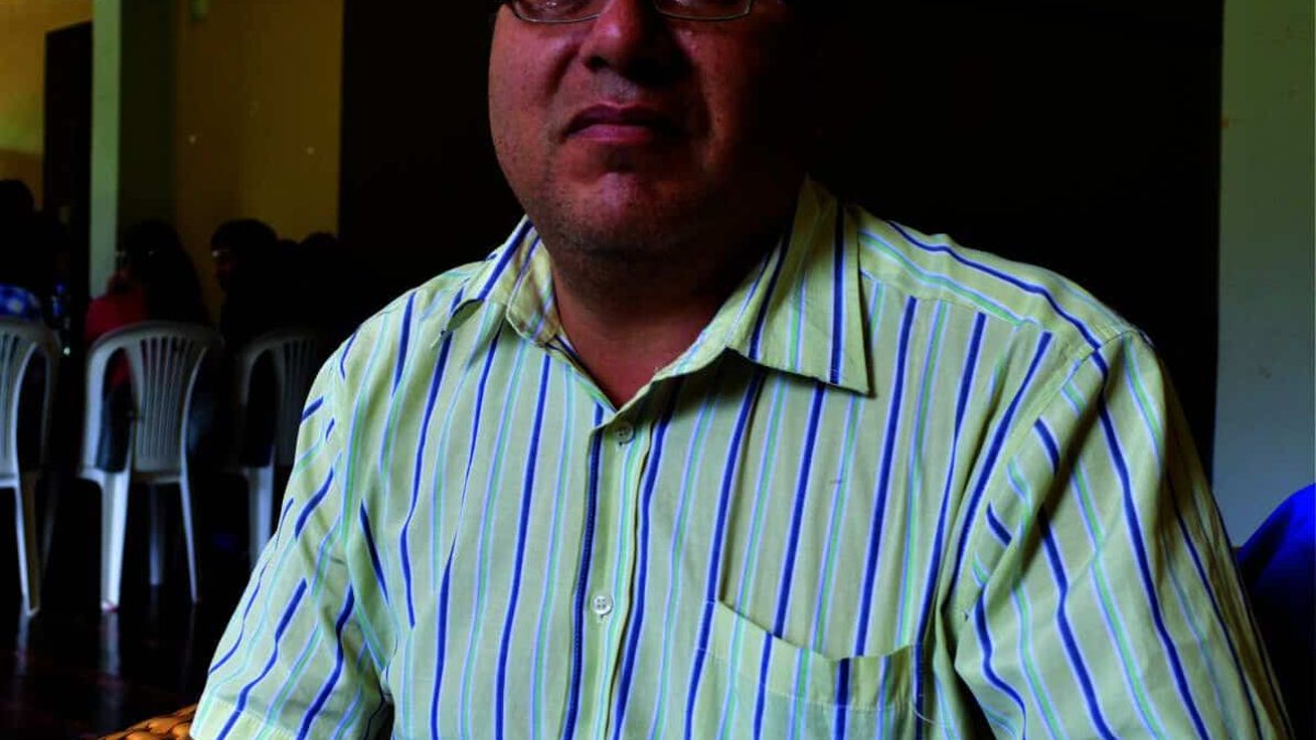 Eduardo Castro. Ing. zootecnista con especialidad den medio ambiente del Instituto de Montaña