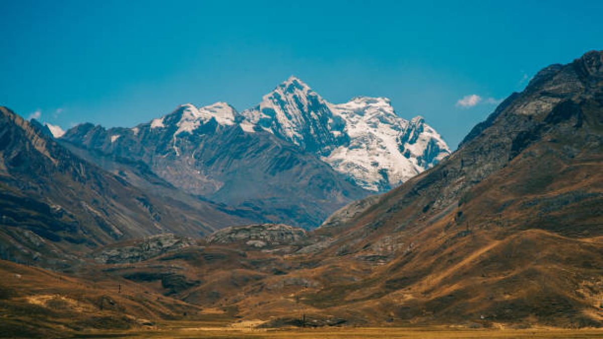 Peru, Andes, Cordillera Blanca, Huascaran National Park
